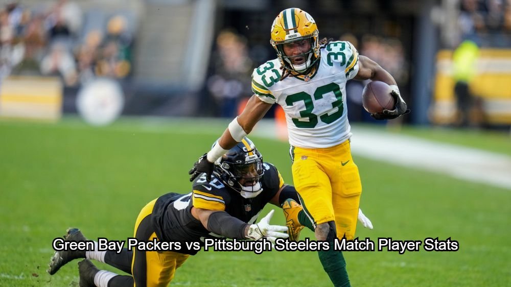 Green Bay Packers vs Pittsburgh Steelers Match Player Stats