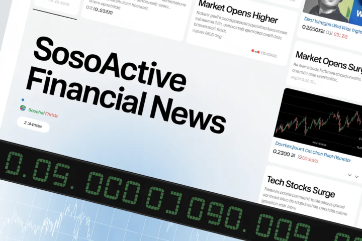 Sosoactive Financial News