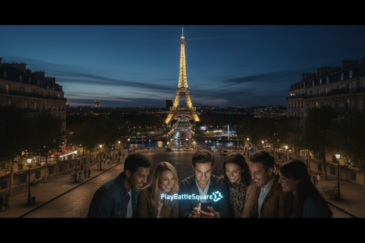 Playbattlesquare Exploring Paris After Dark