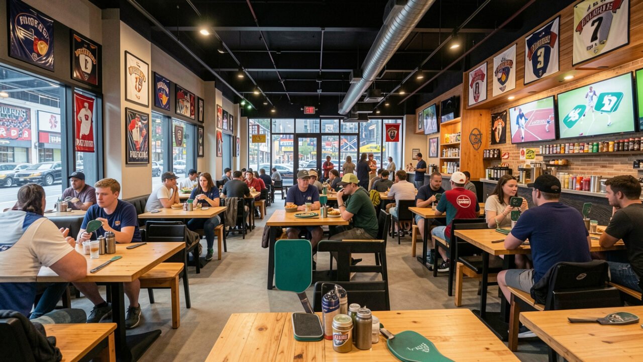 pickleball food pub
