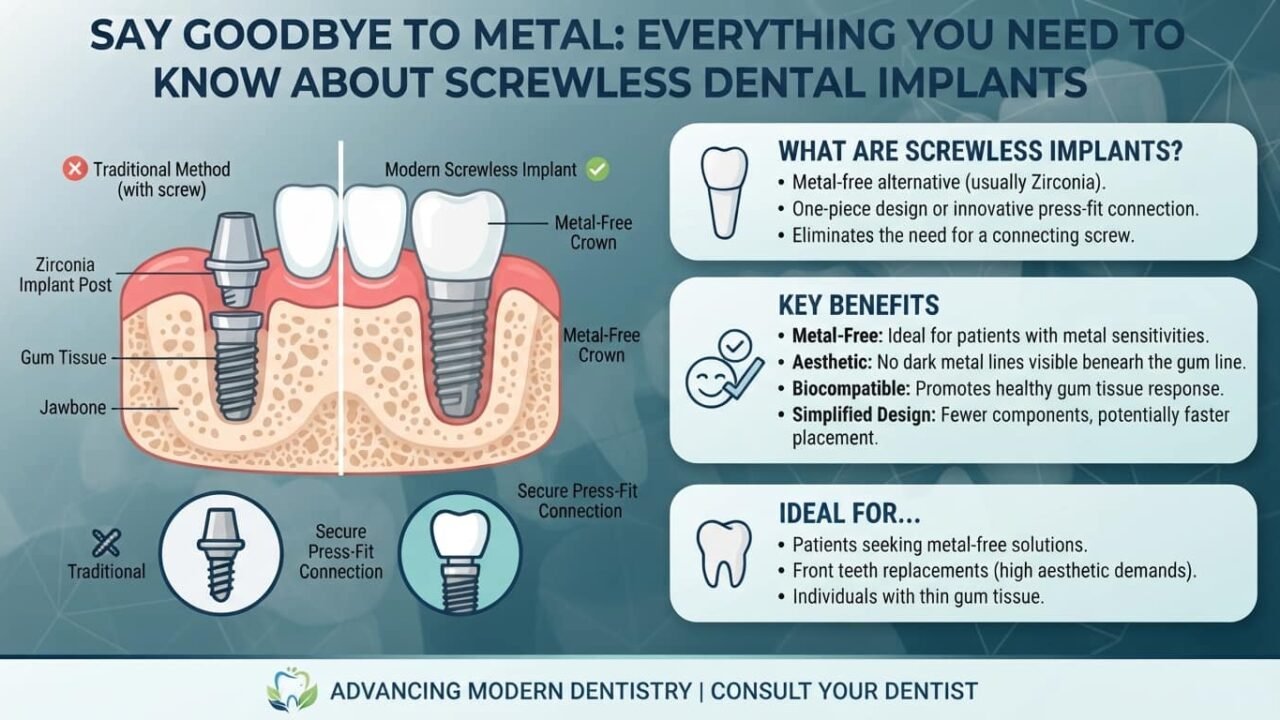 screwless dental implants